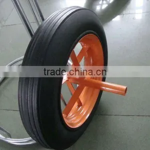 Solid Rubber Spoke Wheels 16"x4.00-8 thumbnail-1