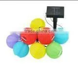10pcs Solar Chinese Latern Set thumbnail-1