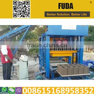 Qtj4-25c Hollow Brick Concrete Brick Machine in Sudan thumbnail-1