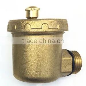 Nickel Plated or Brass 90 Degree Air Vent Valve thumbnail-3