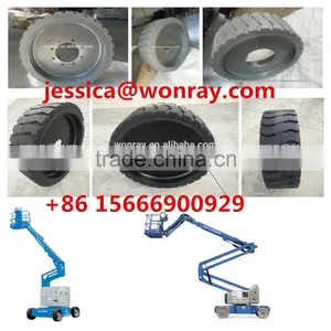Non Mark Scissor Lift Rims With Tires Wheel 2.00-8 15x5 16x5x12 12x4.5 thumbnail-6