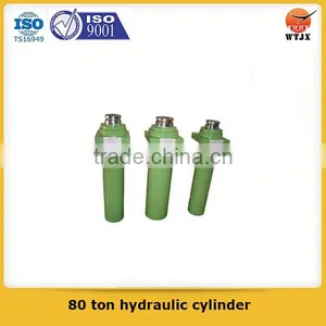 Quality Assured Piston Type 80 Ton Hydraulic Cylinder for Construction Machine thumbnail-1