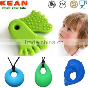 Approved by FDA/ SGS/LFGB/CE 15 Colors for Option Star Pendant Baby Cute Toy Make by Food Grade Silicone thumbnail-3