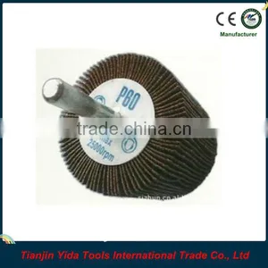 Fibre Abrasive Flap Wheel With Shaft thumbnail-1