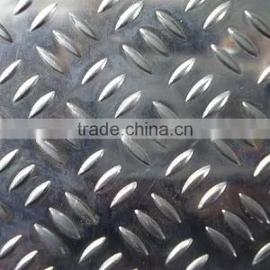 HEAVY DUTY SILVER ALUMINUM ALLOY CHECKER PLATE thumbnail-1