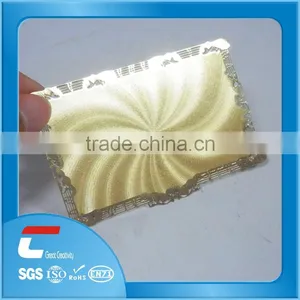 Metal Card Blanks Card With Nice Surface Finish Free Samples thumbnail-1