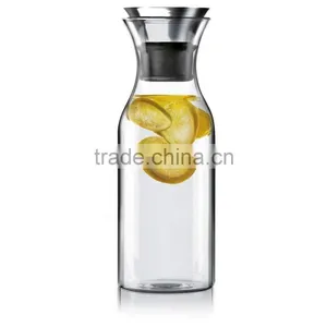Glass Water Pitcher, Glass Fridge Carafe, Ice Tea Maker thumbnail-1