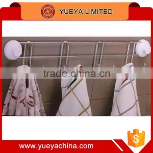 Simple Suction Peg Hook With 4 Hooks Bathroom Storage Rack Hanger thumbnail-1