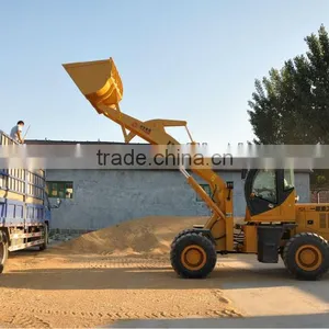 High Dump Mini Loader for Loading Grain(900kg+1.5m3+Xinchai Engine+Dumping Height:4580mm) thumbnail-1