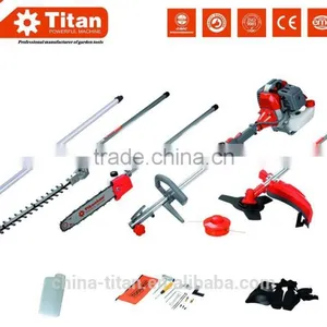 52 cc Multi Function Petrol Chainsaw,Strimmer,Hedgetrimmer,Extension 4 In1 BC52 thumbnail-1