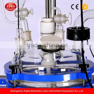 Factory Price Chemical Double-layer Glass Reactor thumbnail-2
