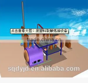 Waste Plastic Pyrolysis Oil Refining Equipment thumbnail-1