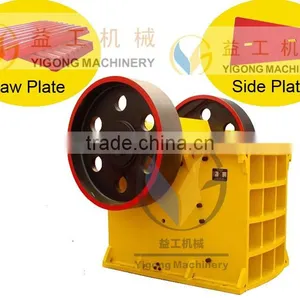 Jaw Plate 200Tph Stone Jaw Crusher Plant Fixed Jaw Plate Toggle Plate Price thumbnail-2