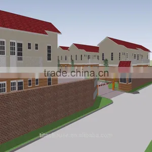 Easy Installation Light Steel Prefabricated Duplex Apartment for Rent thumbnail-4