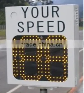 Steel Case 18 Inch 2 Digit Station Radar Speed Traffic Signs thumbnail-2