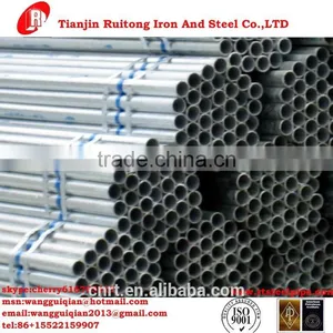 Carbon Steel Galvanized Pipe as per Bs1387-85 Q235 Material thumbnail-1