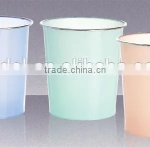 PP Material Home Use Colorful Transparent Trash Bins thumbnail-1