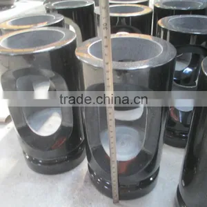 Shan'xi Black Granite Stone Lattern for Gravestone thumbnail-3