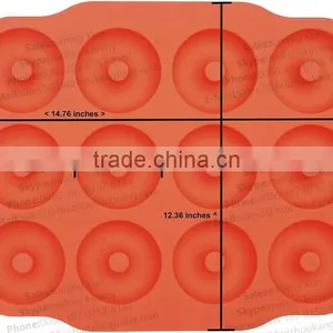 Hot Selling 12 Cup BPA Free Non-stick Silicone Muffin Pan Baking Pan thumbnail-6
