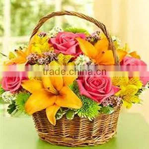 Nice Beautiful Exquisite Wedding Flower Baskets thumbnail-1