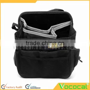 Car Trunk Organizer Auto Interior Removable Storage Mesh Debris Storage Pouch Head Seat Back Bag Hanging Zipper Bag thumbnail-2