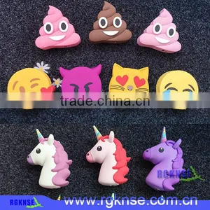 2016 Innovative Unicorn Angry Emoji 2600mah Power Bank for Apple Mobile Phone thumbnail-4