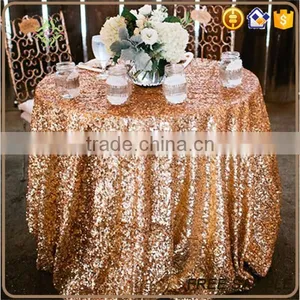 Wholesale Round Sequin Banquet Table Cloth thumbnail-1