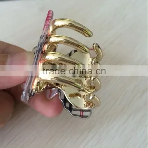 Fashion Hair Accessories 4.5CM Acetata Flower Hair Claw For Women thumbnail-4