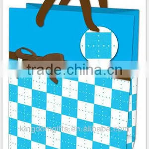 Blocking Printed Copper Plate Paper Shopping Bags thumbnail-1
