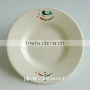 100% Melamine Plate Melamine Snack Tray With 3components thumbnail-6