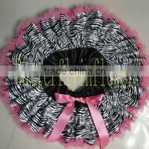 Sweety Zebra & Hot Pink Ruffle Pettiskirts For Girls Wholesale Wedding Pettiskirt Many Colors thumbnail-1