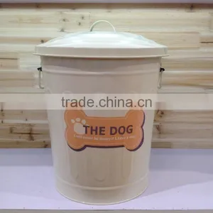 Metal Novelty Trash Can thumbnail-1