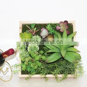GNW LYM08-00 Artificial Moss Grass Wall for Decoration for Garden Home Hotel thumbnail-1
