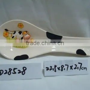 Ceramic Cow Spoon 28528 thumbnail-1