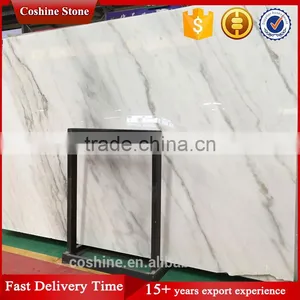 Polished White Big Marble Slab Natural Stone Slab thumbnail-6