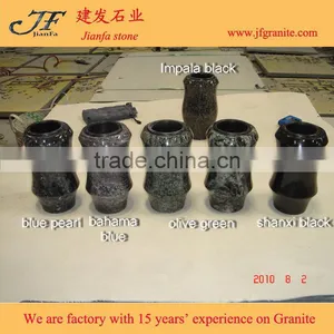 Cheap Granite Vases Tombstone Flower Granite Vases For Gravestone thumbnail-1