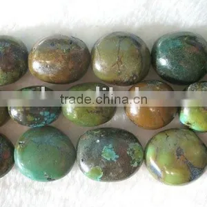 Wholesale Natural Loose Green Turquoise Strand 25-30mm thumbnail-1