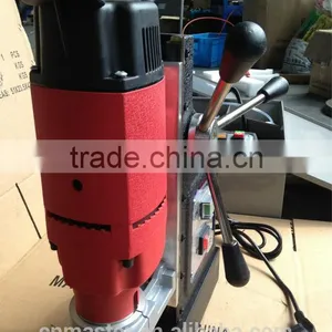 German Quality Magnetic Based Drill Machine for Steel Boards Drilling 220V (MAG32T) 32mm Twist Drill thumbnail-4