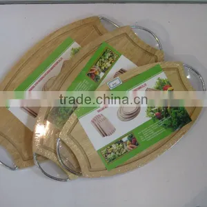 Wooden Cutting Board With Handle thumbnail-1