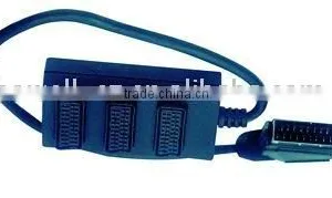 Scart Plug to 3scart Jack,Scart Socket VK4-0067 thumbnail-1