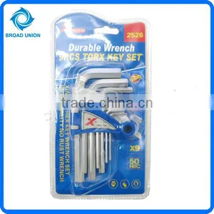 9PC Types Of Allen Key Wholesale Hex Key Wrench thumbnail-1