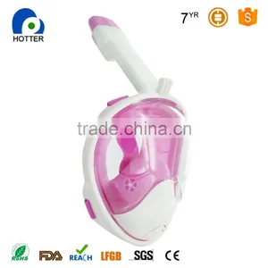 Scuba Diving Equipment 180 Degree Full Face Snorkel Mask thumbnail-1