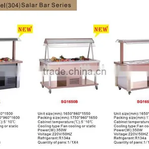 2017 New All Sus304 Customized Salad Bar Series thumbnail-3