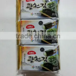 Seasoned Seaweed Laver Nori Snack 5g x 72bags thumbnail-1