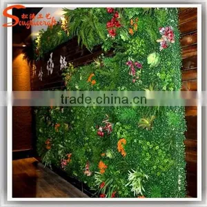 Green Artificial Garden Plant Wall thumbnail-1