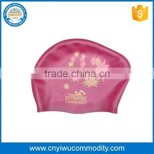 Summer Diving Promotional Swimming Cap,Customized Silicone Swim Cap With National Flag thumbnail-1