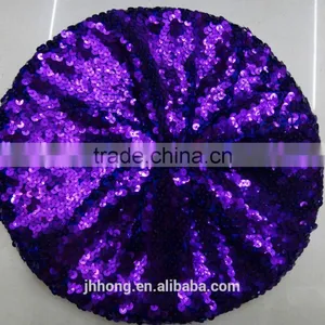 New Ladies Stretch Glitter Sequin Hats for Women Party Paillette Hat thumbnail-1