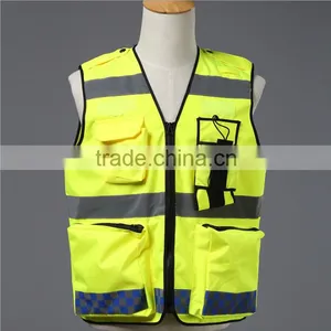 Mesh Safety Vest hi Viz Safety Vests thumbnail-1