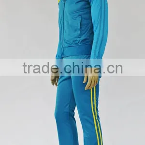 Female Sports Wear With Mesh Panel Polytricot Sets With Hood thumbnail-4