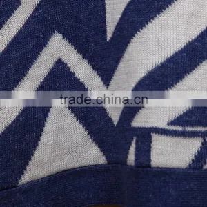 Women's o Neck Geometric Pattern Knitwear With Bell Sleeves thumbnail-4